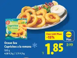 Lidl OCEAN SEA Caprichos a la romana oferta