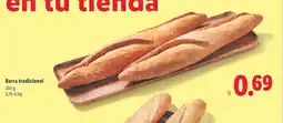 Lidl Barra tradicional oferta