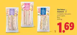 Lidl CHEF SELECT Sándwich oferta