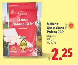 Lidl MILBONA Queso Grana Padano DOP oferta