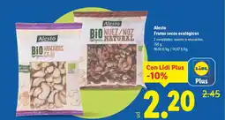 Lidl ALESTO Frutos secos ecológicos oferta