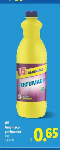 Lidl W5 Amoniaco perfumado oferta