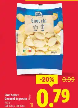 Lidl CHEF SELECT Gnocchi de patata oferta