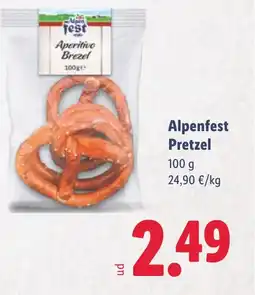 Lidl ALPENFEST Pretzel oferta