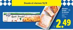 Lidl ALPENFEST Strudel de manzana oferta
