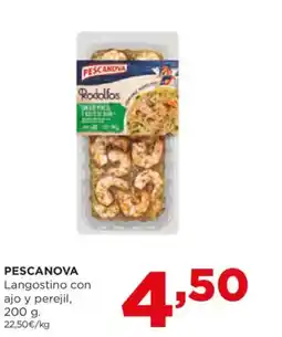 Alimerka PESCANOVA Langostino con ajo y perejil oferta