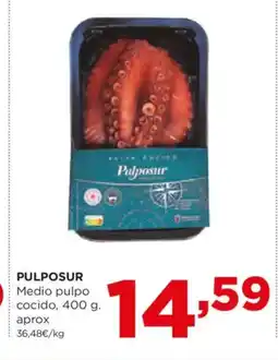 Alimerka PULPOSUR Medio pulpo cocido oferta