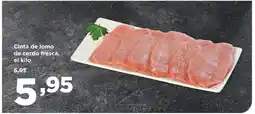 Alimerka Cinta de lomo de cerdo fresca oferta