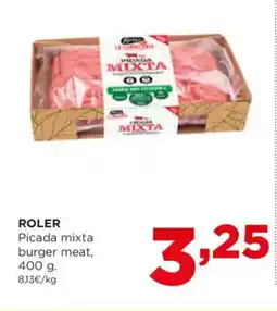 Alimerka ROLER Picada mixta burger meat oferta