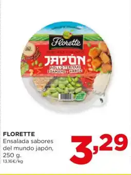 Alimerka FLORETTE Ensalada sabores del mundo japón oferta
