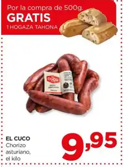 Alimerka EL CUCO Chorizo asturiano oferta