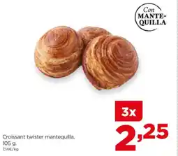 Alimerka Croissant twister mantequilla oferta
