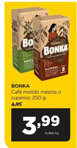 Alimerka BONKA Café molido mezcla o superior oferta
