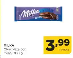Alimerka MILKA Chocolate con Oreo oferta