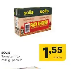 Alimerka SOLÍS Tomate frito oferta
