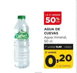 Alimerka AGUA DE CUEVAS Agua mineral oferta