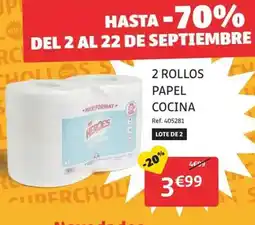 GiFi 2 Rollos papel cocina oferta