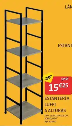 GiFi Estantería luffi 4 alturas oferta