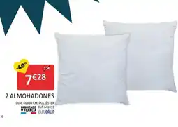 GiFi 2 almohadones oferta