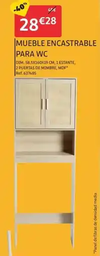 GiFi Mueble encastrable para wc oferta