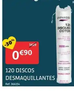 GiFi 120 discos desmaquillantes oferta
