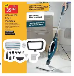 GiFi HOMDAY Mopa vapor 2 en 1 oferta