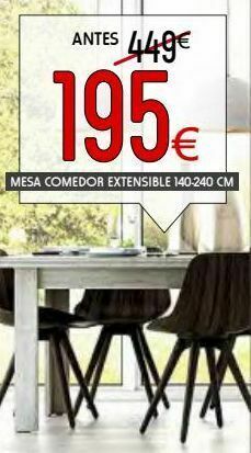 Atrapamuebles Mesa de comedor oferta