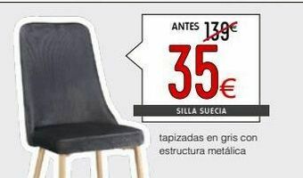 Atrapamuebles Sillas oferta
