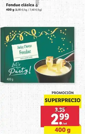 Lidl Fondue oferta
