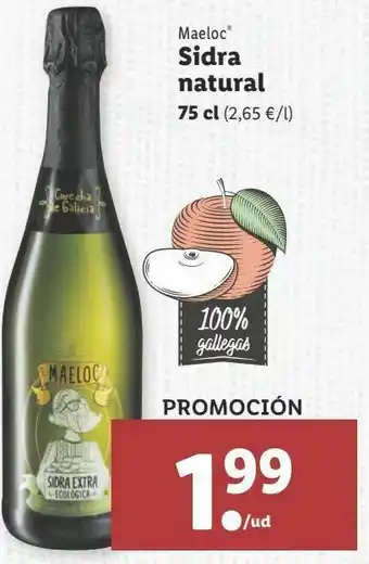Lidl Sidra maeloc oferta