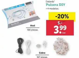Lidl Pulseras crelando oferta