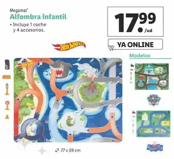 Lidl Alfombra infantil oferta
