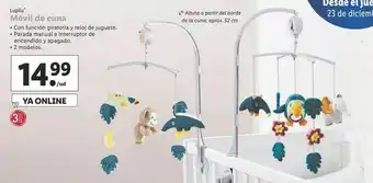 Lidl Móvil bebé lupilu oferta