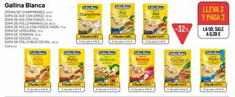 AhorraMas Caldo gallina blanca oferta