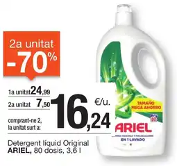 BonpreuEsclat ARIEL Detergent líquid Original oferta