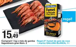 BonpreuEsclat Comprant o més de gamba llagostinera gran Núm. 2 oferta