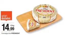 BonpreuEsclat PRÉSIDENT Formatge brie oferta