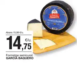 BonpreuEsclat GARCIA BAQUERO Formatge semicurat oferta