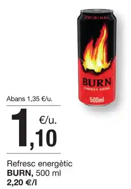 BonpreuEsclat BURN Refresc energètic oferta