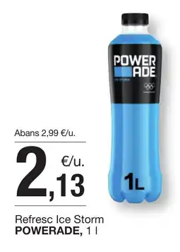 BonpreuEsclat POWER ADE Refresc Ice Storm oferta