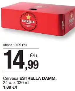 BonpreuEsclat ESTRELLA DAMM Cervesa oferta
