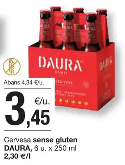 BonpreuEsclat DAURA Cervesa sense gluten oferta