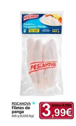 Hiper Usera PESCANOVA Filetes de panga oferta