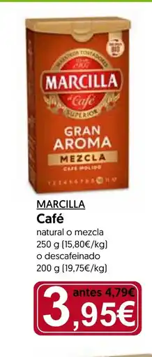 Hiper Usera MARCILLA Café oferta