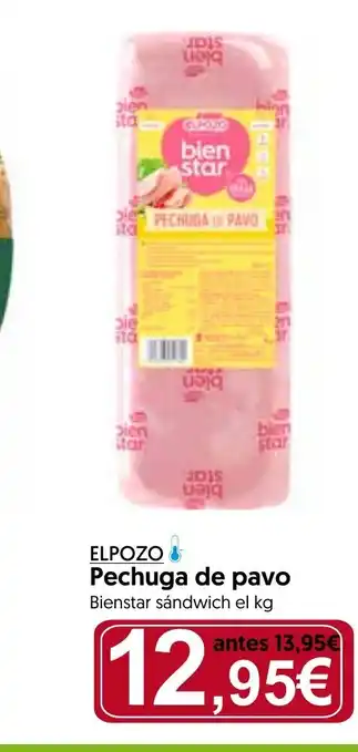 Hiper Usera ELPOZO Pechuga de pavo oferta