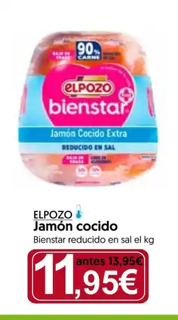Hiper Usera ELPOZO Jamón cocido oferta