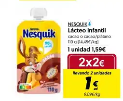 Hiper Usera NESQUIK Lácteo infantil oferta
