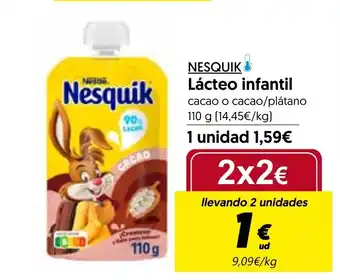 Hiper Usera NESQUIK Lácteo infantil oferta
