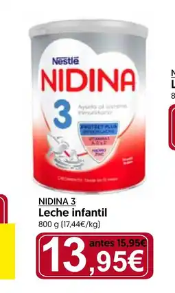 Hiper Usera NIDINA 3 Leche infantil oferta