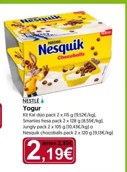 Hiper Usera NESTLÉ Yogur oferta